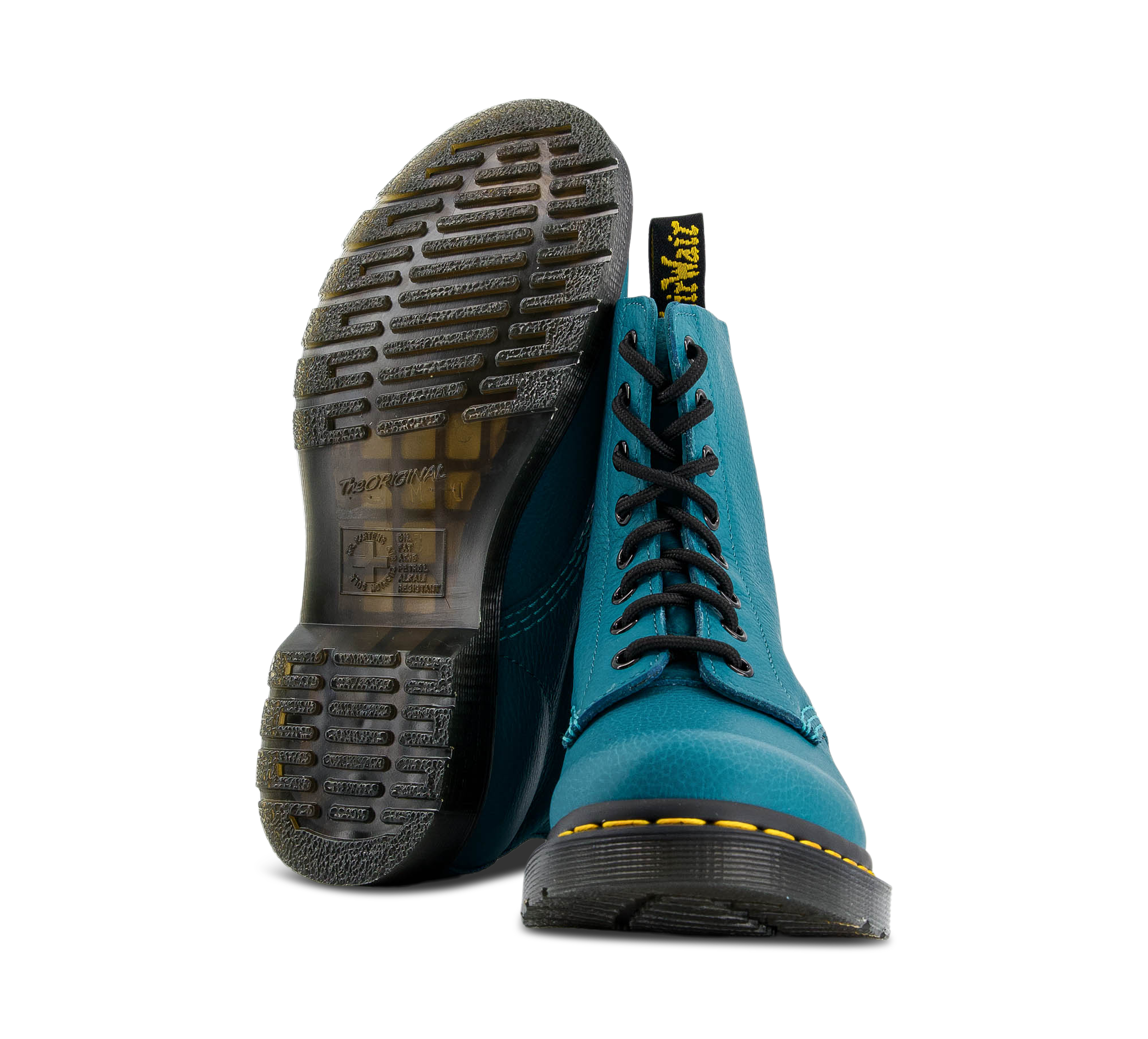 Dr. Martens 1460 Pascal 8 Eye Boot blaugrün
