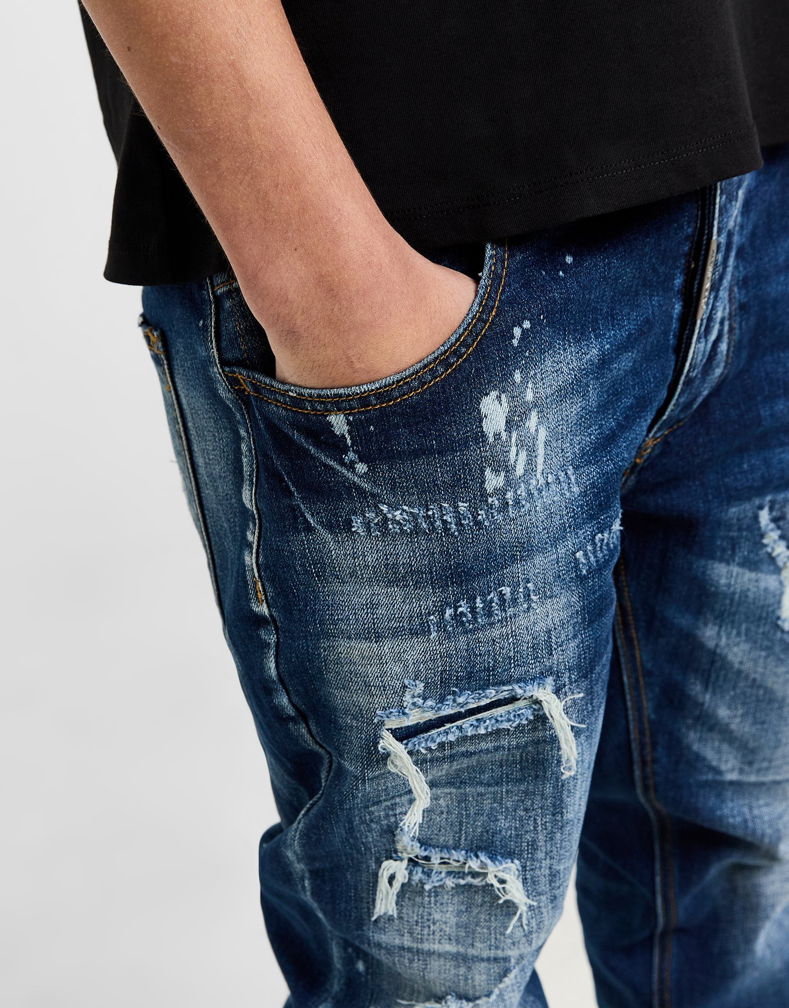Alessandro Zavetti Jean Torento Slim Fit Homme