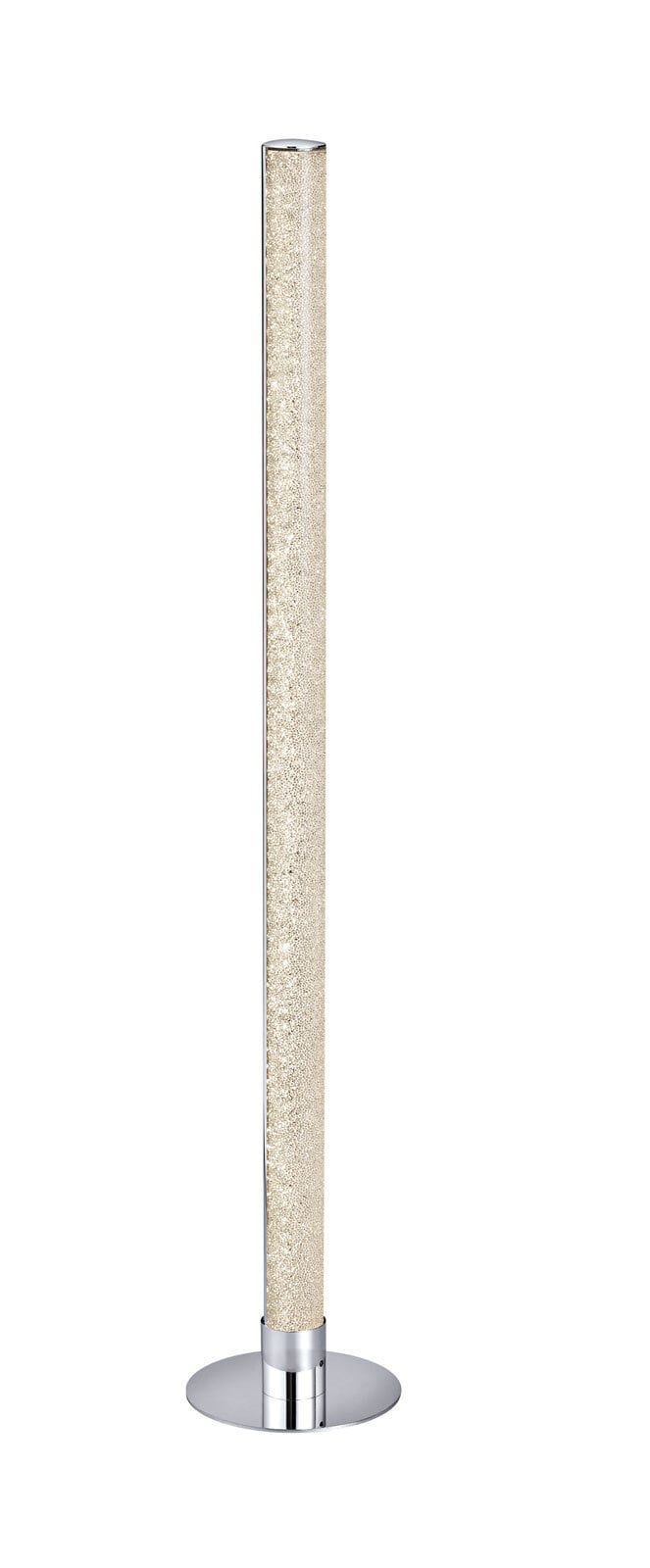 RL LED Stehlampe LEIA mit Fernbedienung 104 cm Metall/Acryl chromfarbig/transparent
