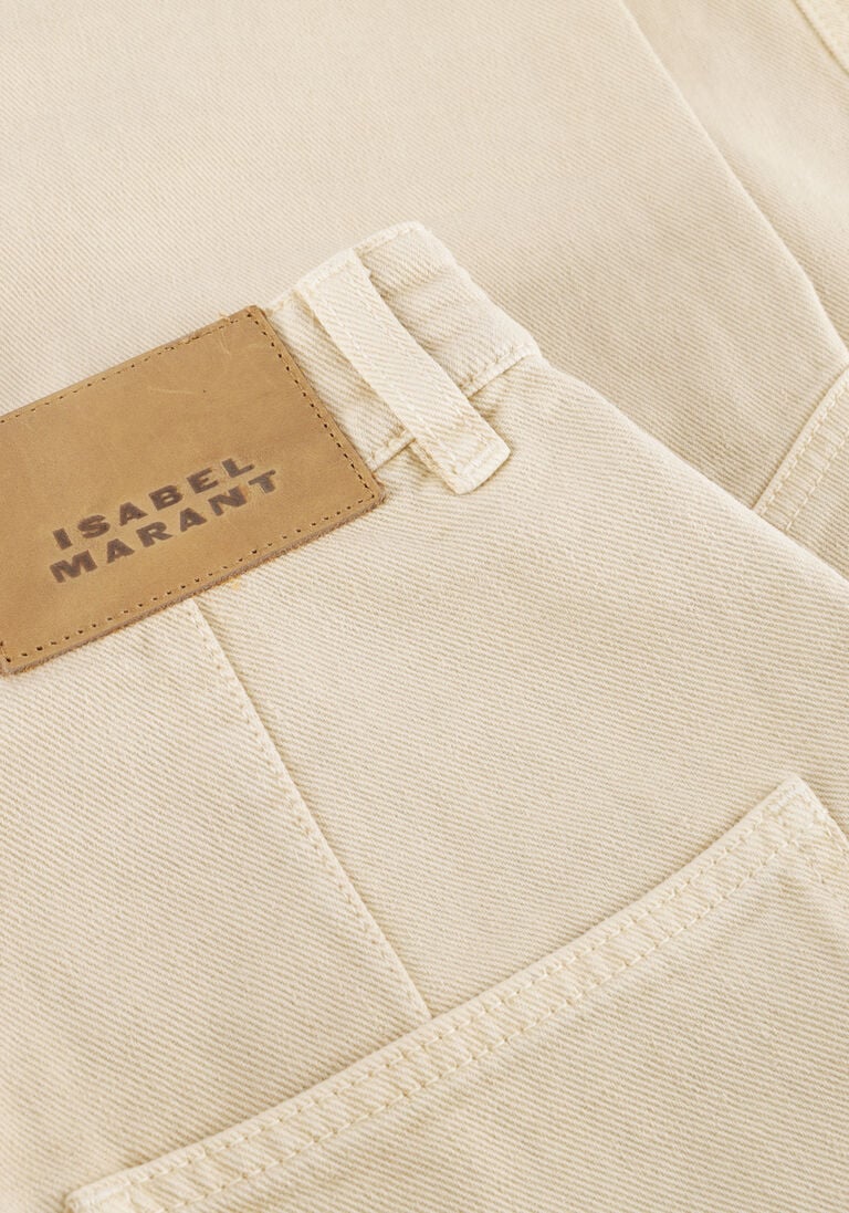 beige isabel marant wijde broek catarina-gb 25apa369fc
