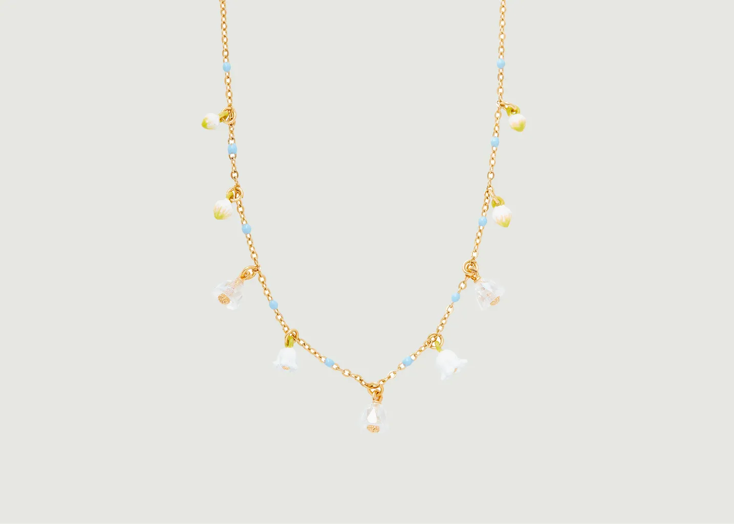 Collier pendentif muguet Poème en Fleurs Les Néréides