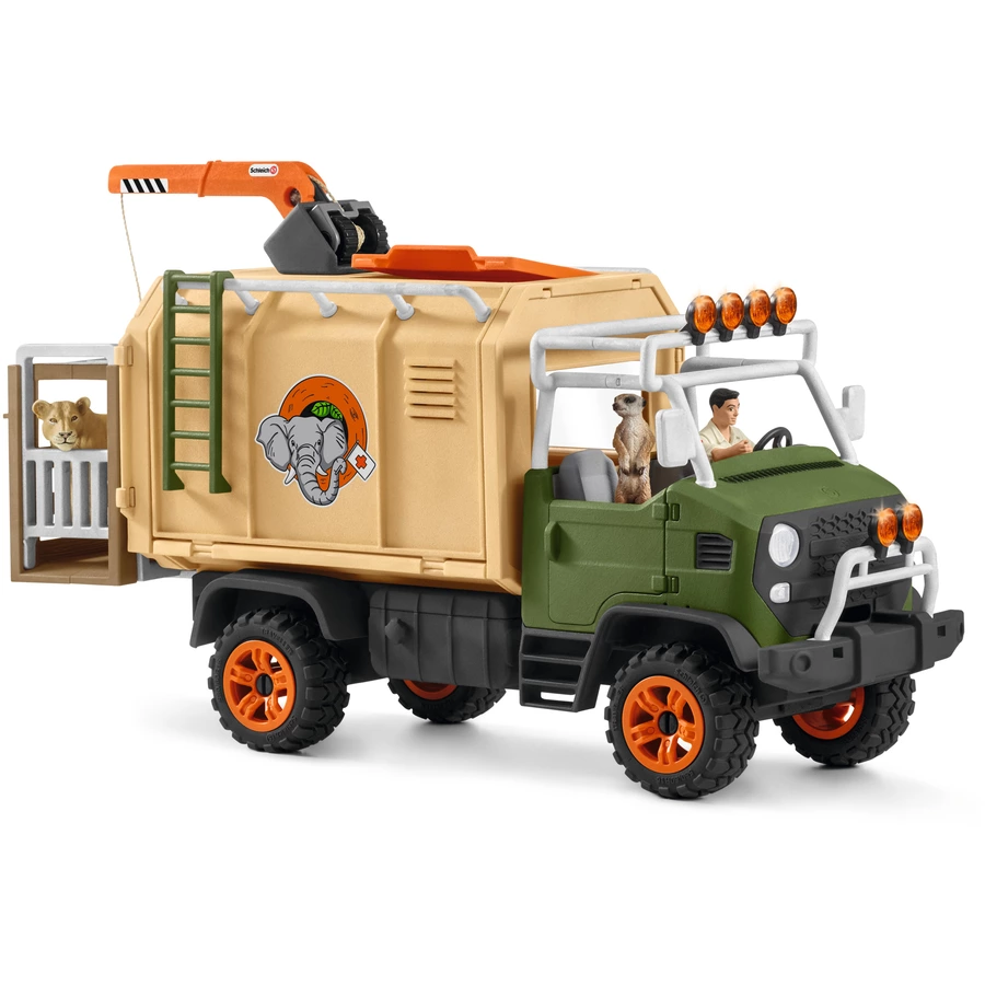 schleich® Großer Truck Tierrettung 42475