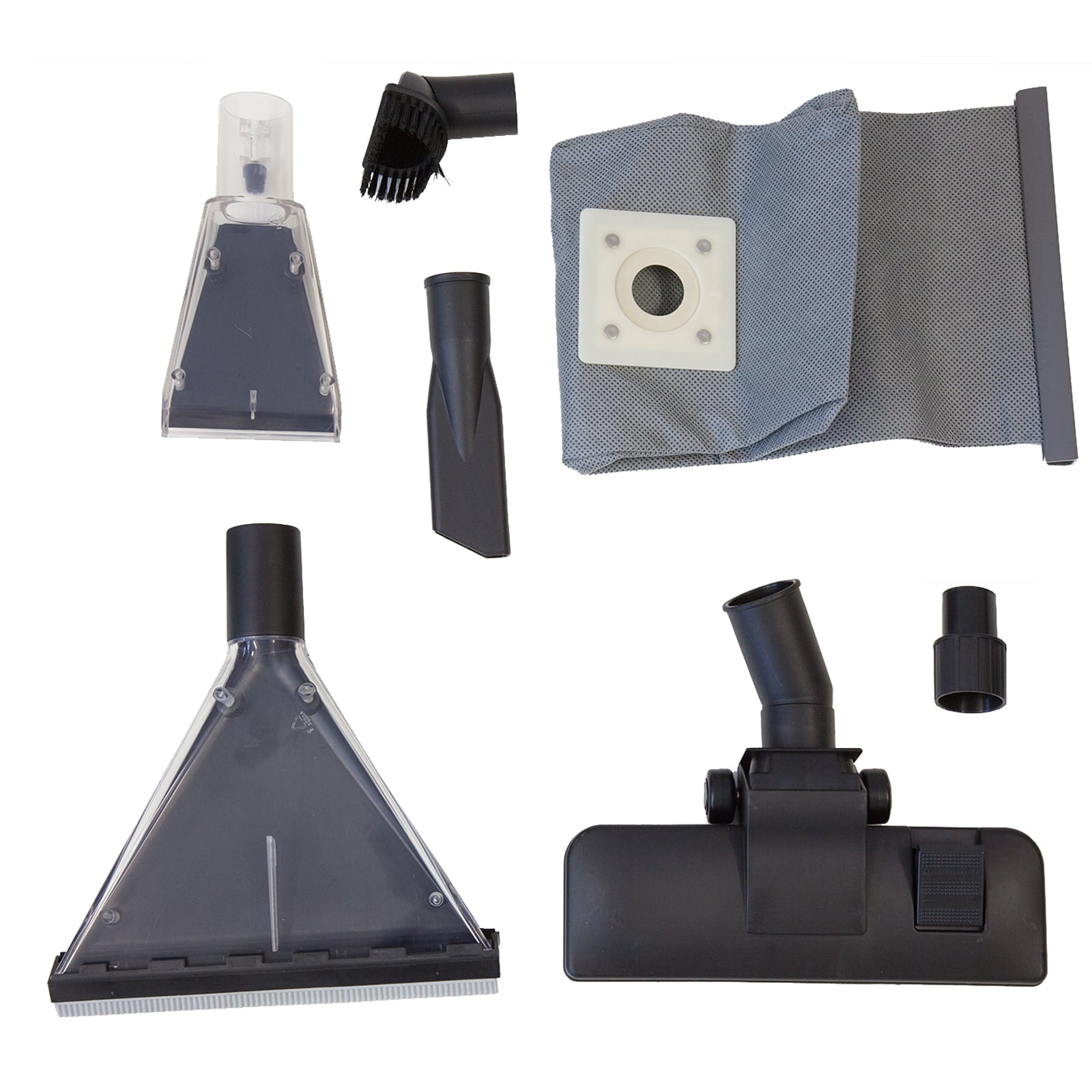 ALBATROS Waschsauger Polster Hydro 7500 + 2l Reinigungs-Shampoo - 4in1 Polsterreiniger, Beutellos + Teppich-Reinigungsmaschine, 5-TLG Komplett-Set, Vergleichssieger Note: Sehr Gut (09/2020)