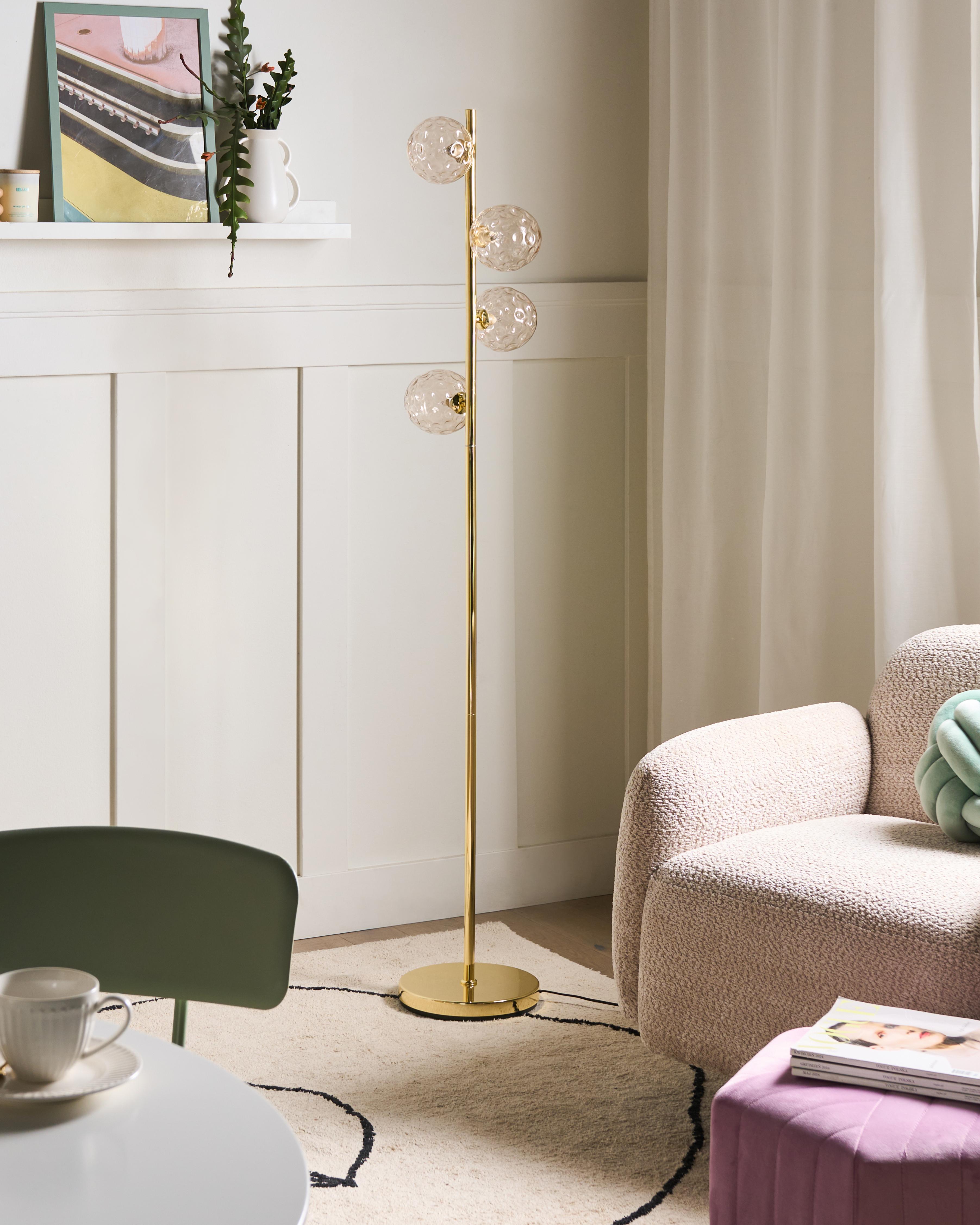 Staande lamp ANADYR Glas Beige