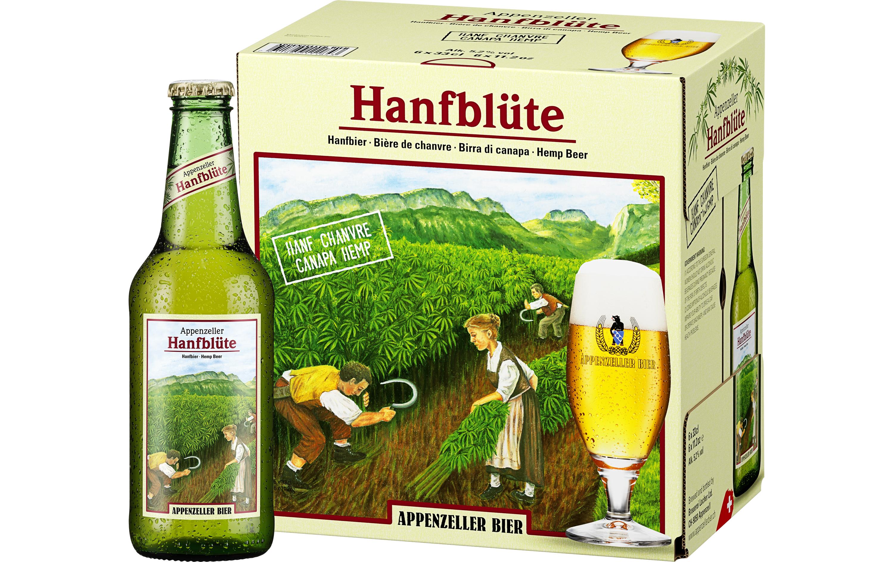 Bier Hanfblüte naturtrüb 6 x 0.33 lBiermischgetränk