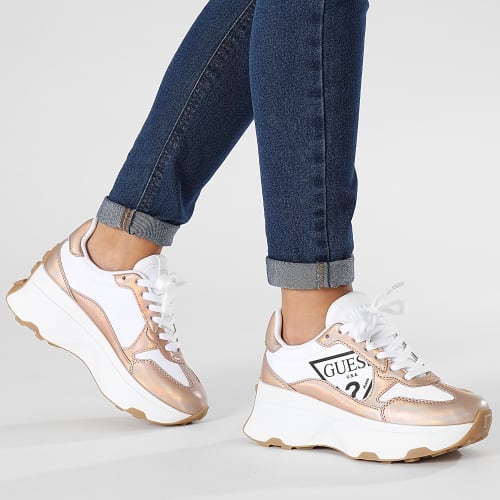 Baskets Femme FL7C5BLEL12 White Iridescent