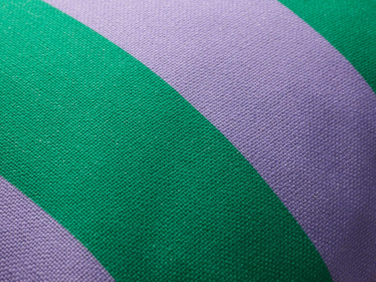 FÉST Stripes kussen 60x60 Green/Purple