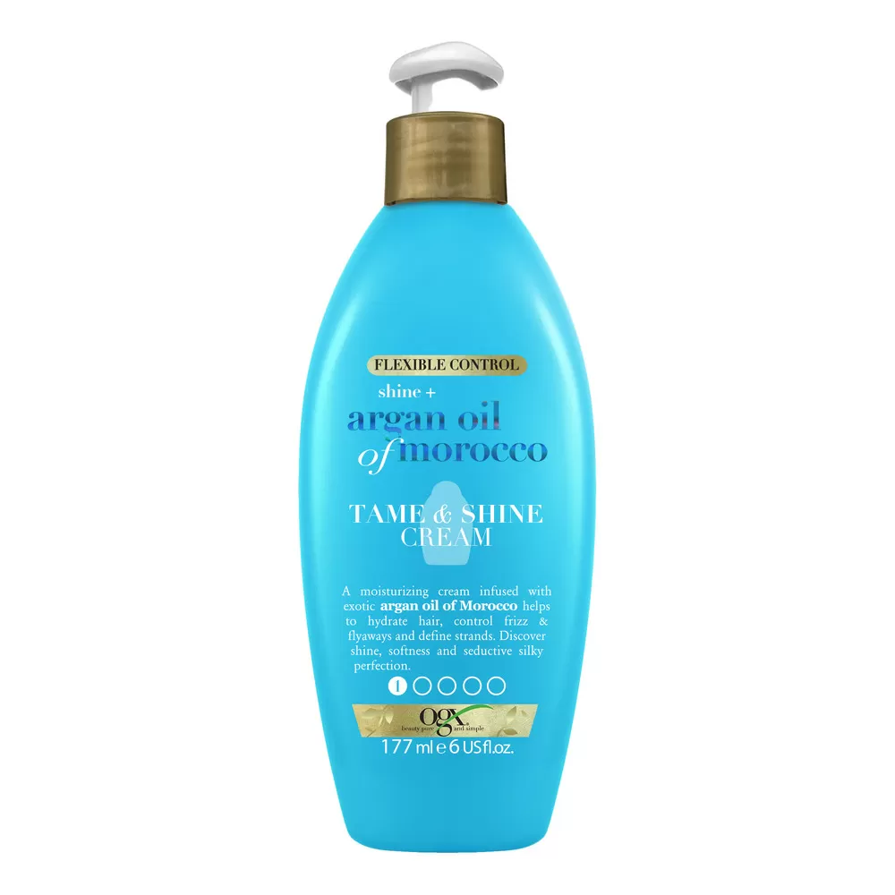 Ogx Argan Oil Tame & Shine Cream - 177 ml.