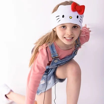 OTL - Kids Audio band hovedtelefoner - Hello Kitty