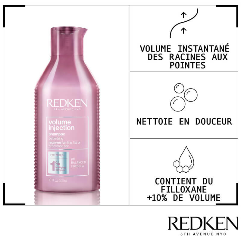 Shampooing volumisant Volume Injection Redken 1L