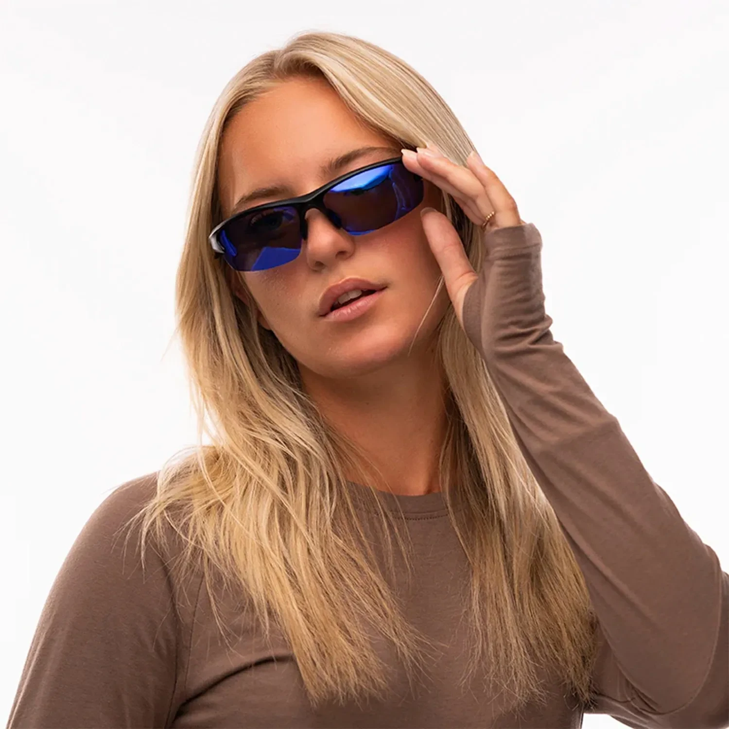 Shadespace Cygnus Ocean Blue Solbrille SS033