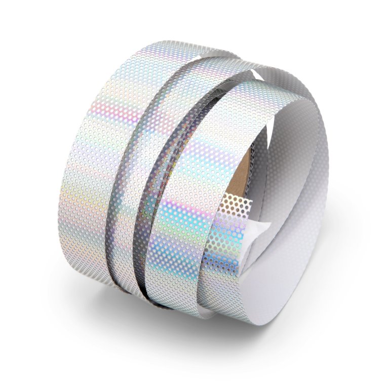 Holografisches Klebeband perforiert