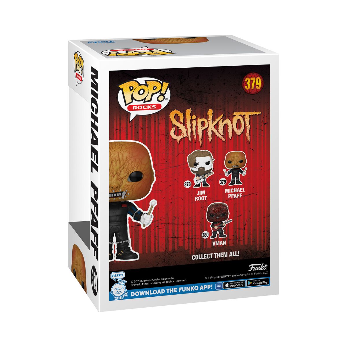 Michael Pfaff Rocks! Vinyl Figur 379 | Slipknot Funko Pop!