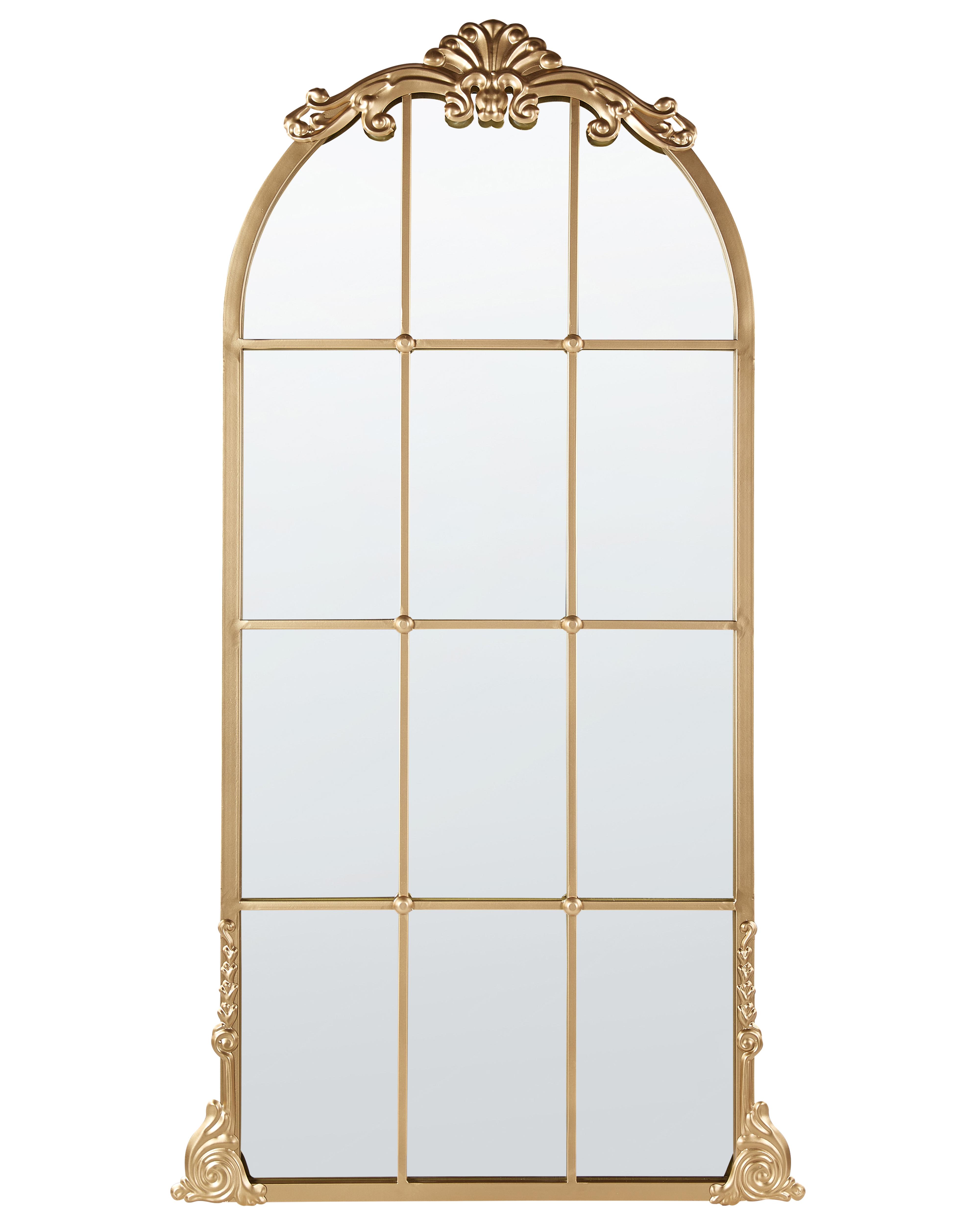Wandspiegel NOIDAN 66 cm 124 cm Metaal Goud