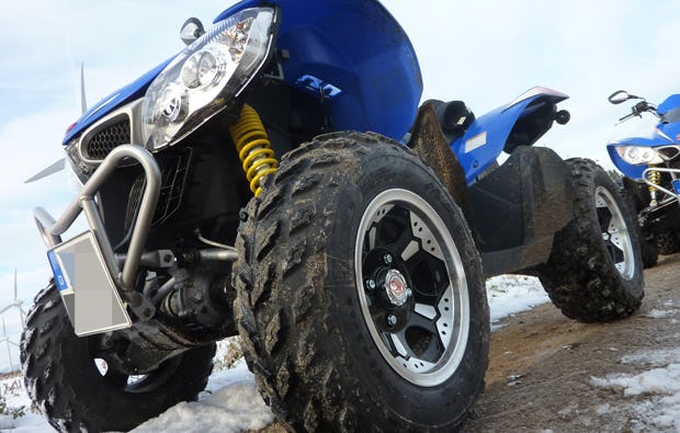 Quad-Wintertour in der Nordeifel als Geschenkidee