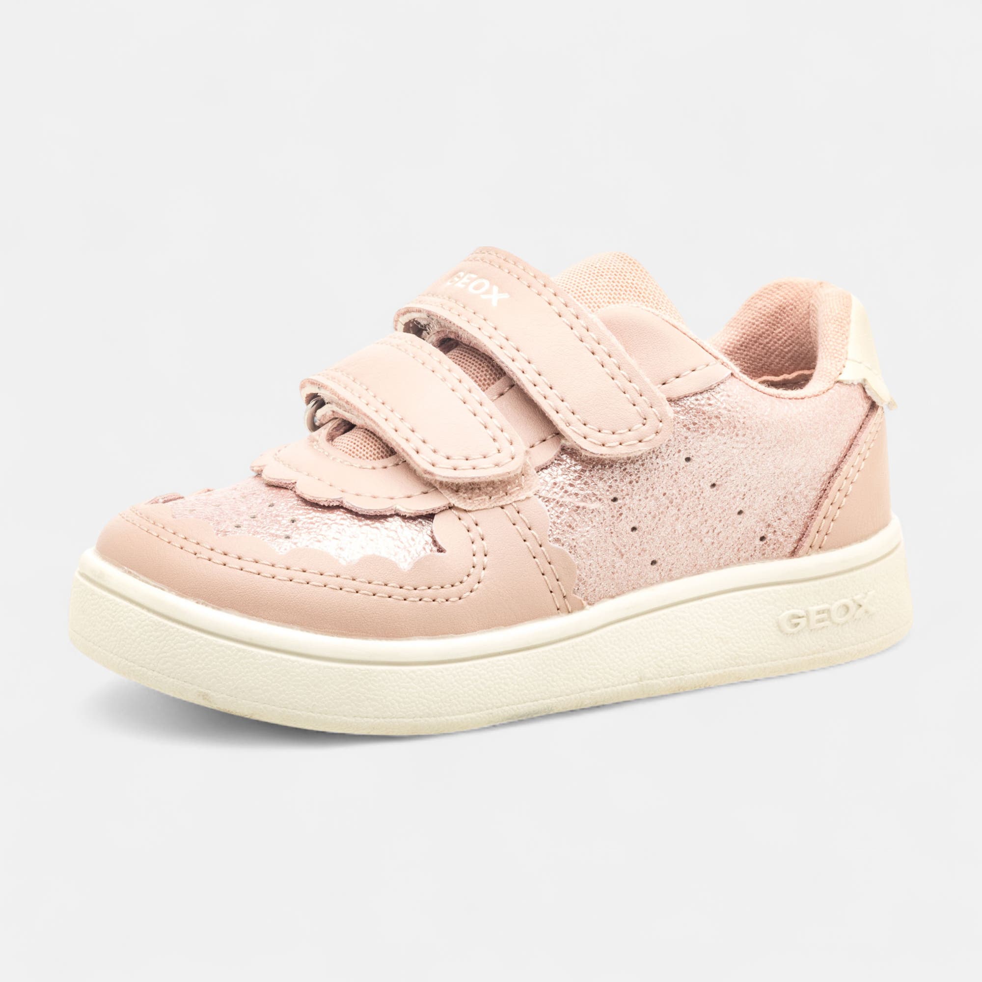 Baskets basses Fille rose