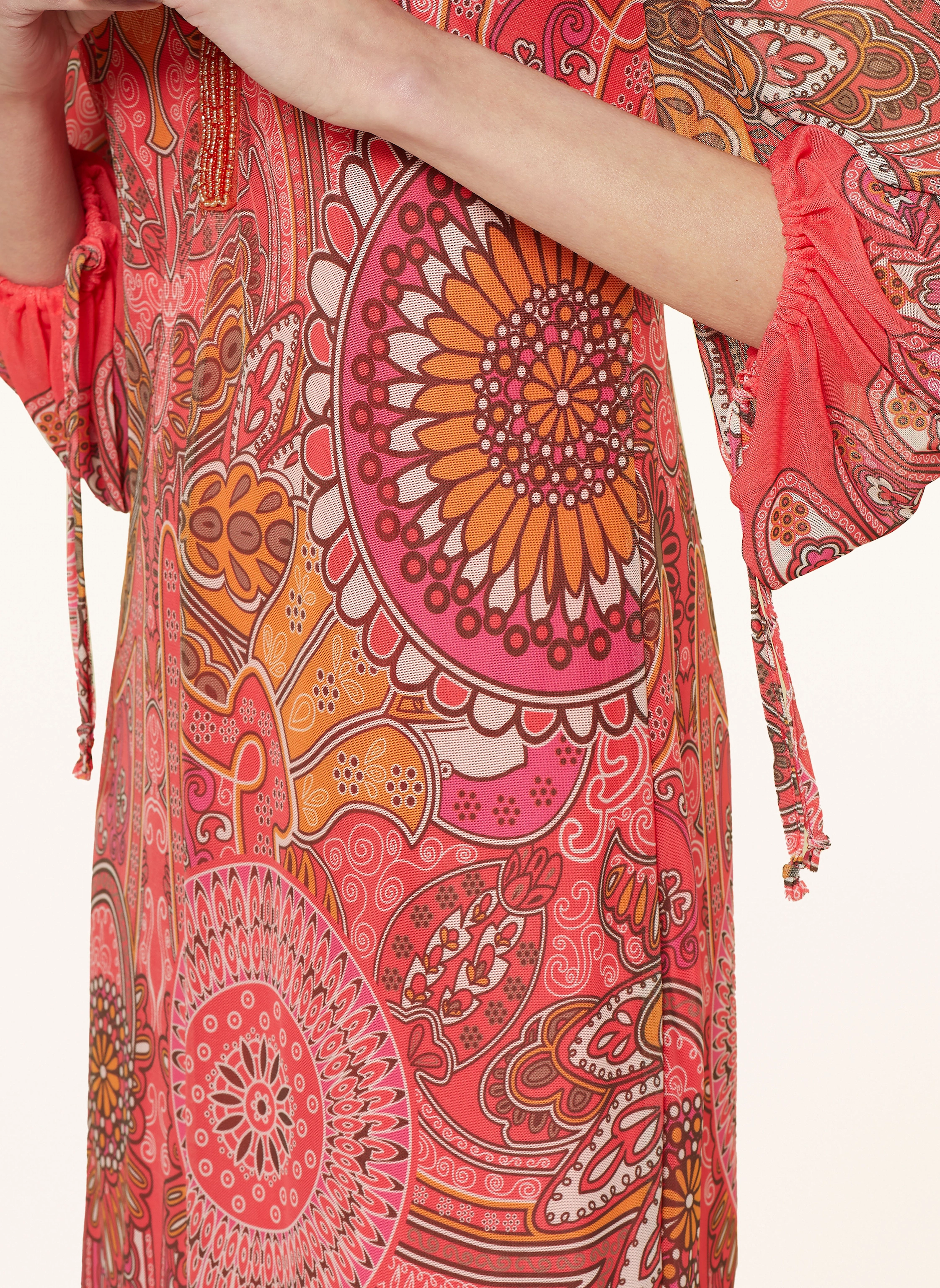 Ana Alcazar Mesh-Kleid mit Schmucksteinen