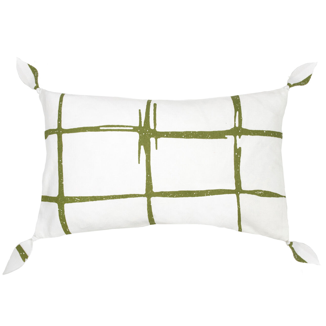 Febronie Housse de coussin Chest kaki - 50x30 cm