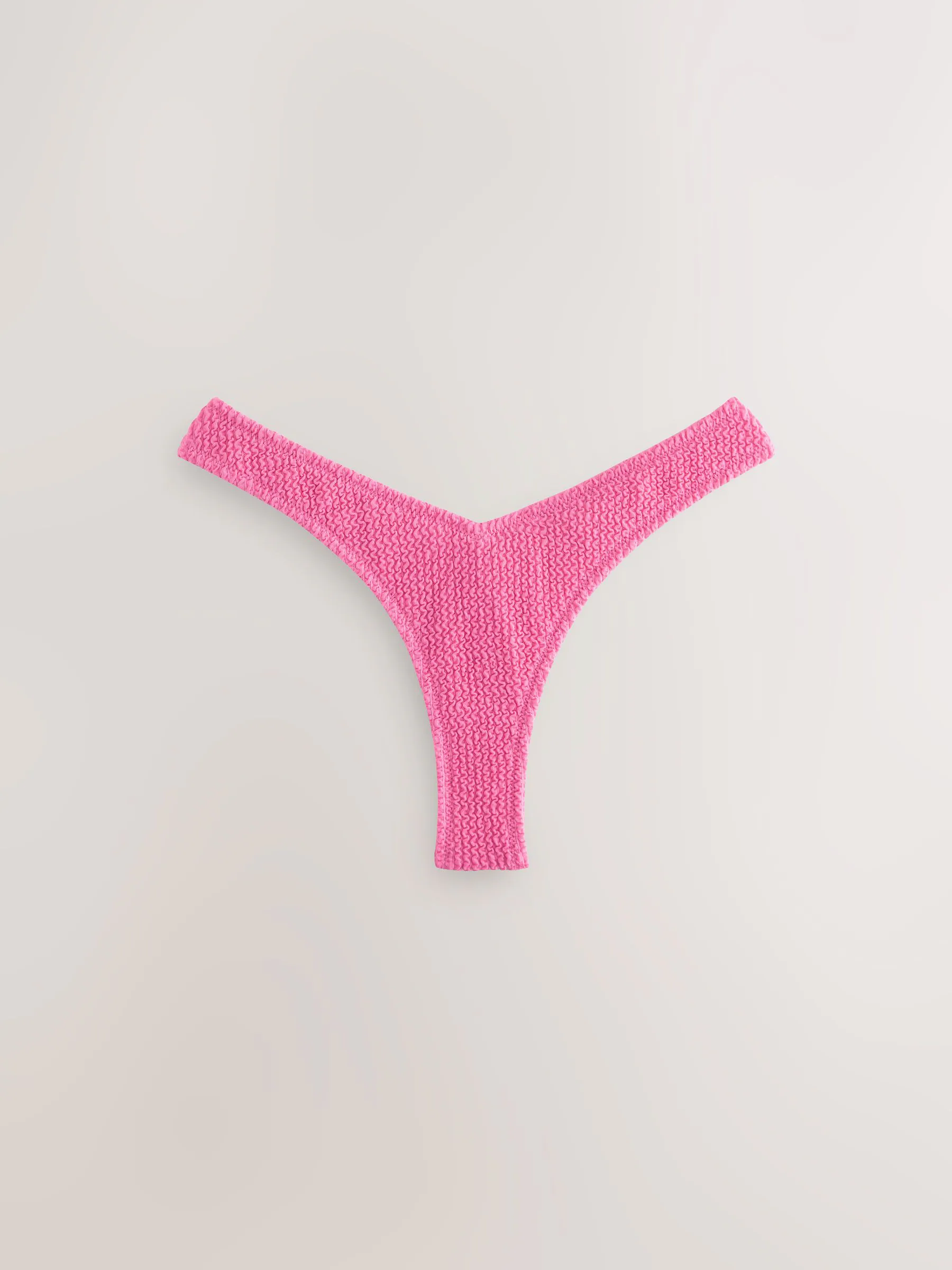 Roze gekreukt - Bikinibroekjes