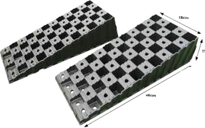 Milenco MGI Auffahrkeil 2er Pack