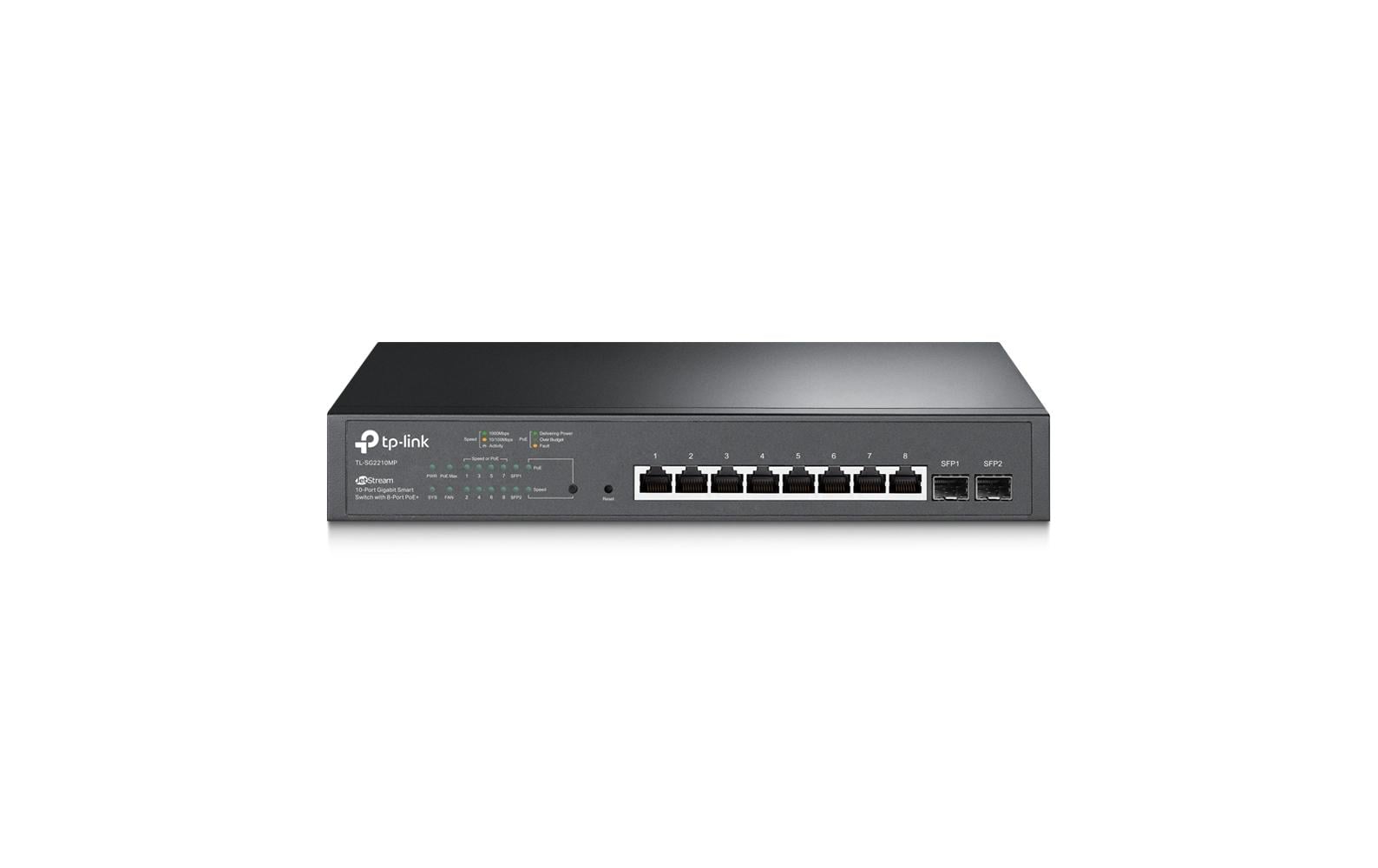 PoE+ Switch TL-SG2210MP 10 Port<br>Verwirklichen Sie mehr mit Omada