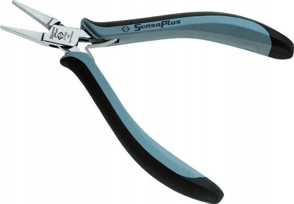 C.K Tools SensoPlus, Nåletang, Stål, Sort, Blå, 120 mm