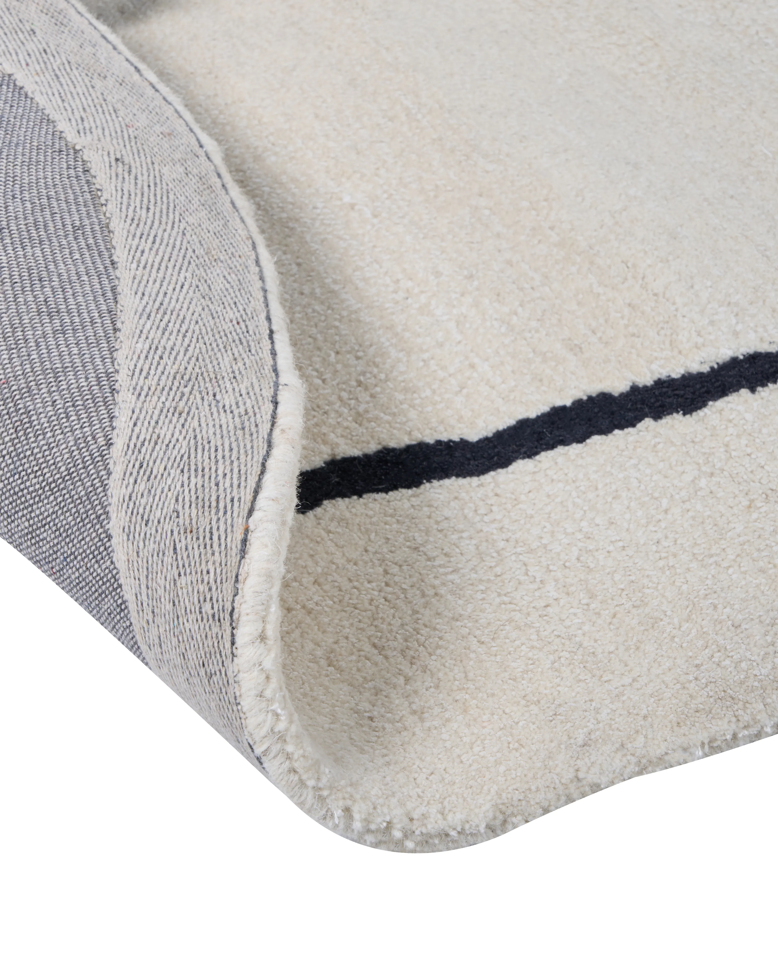 Vloerkleed DERA Beige 160 x 230 cm Viscose
