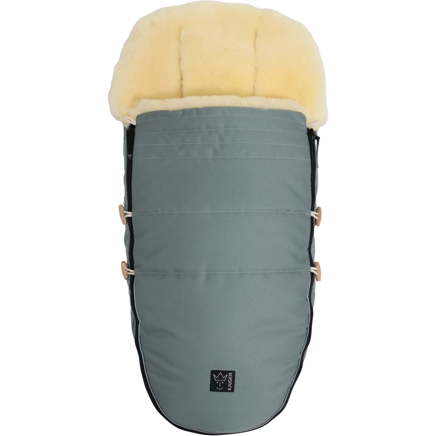 Kaiser Winterfußsack LOVE THE NATURE slit green