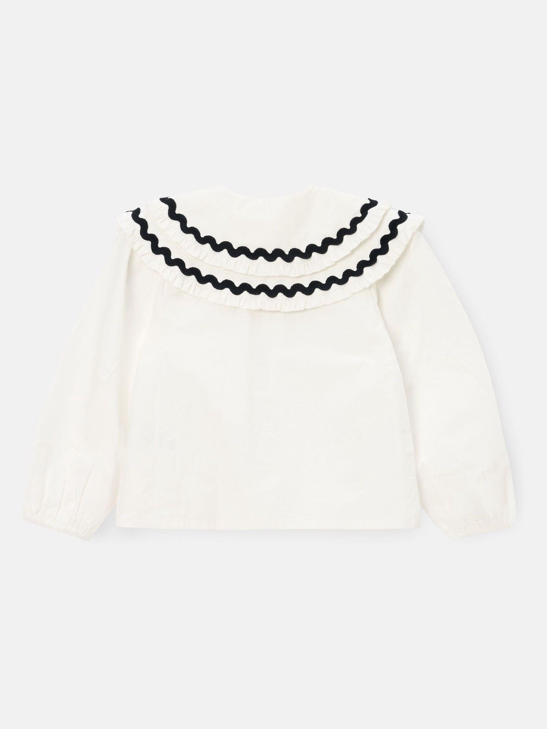 Angel & Rocket Leonie Double Collar Spot Blouse