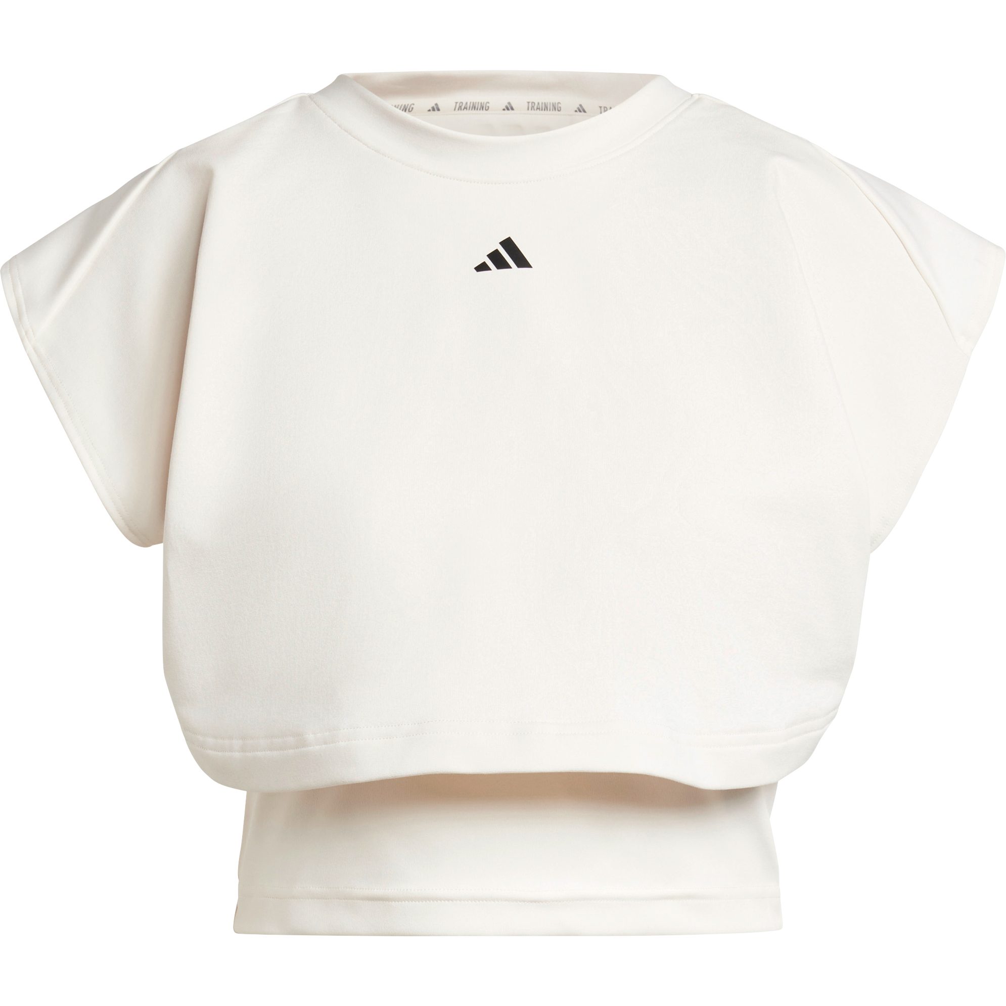 adidas Power Boxy French Terry 3-Streifen Tanktop Damen chalk white