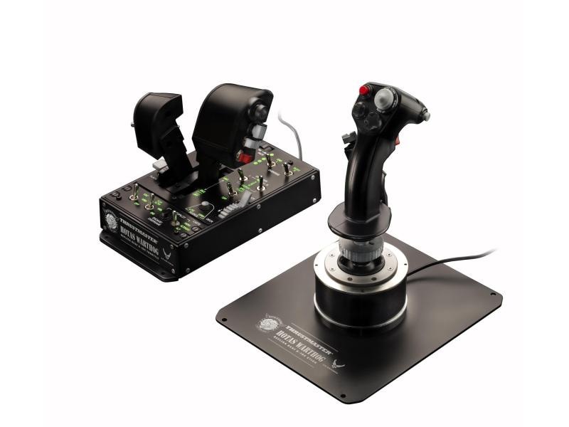 Thrustmaster Joystick Hotas Warthog Flight Stick   Dual Thr U.S. Air Force A-10C HOTAS Replika Joystick-Pack