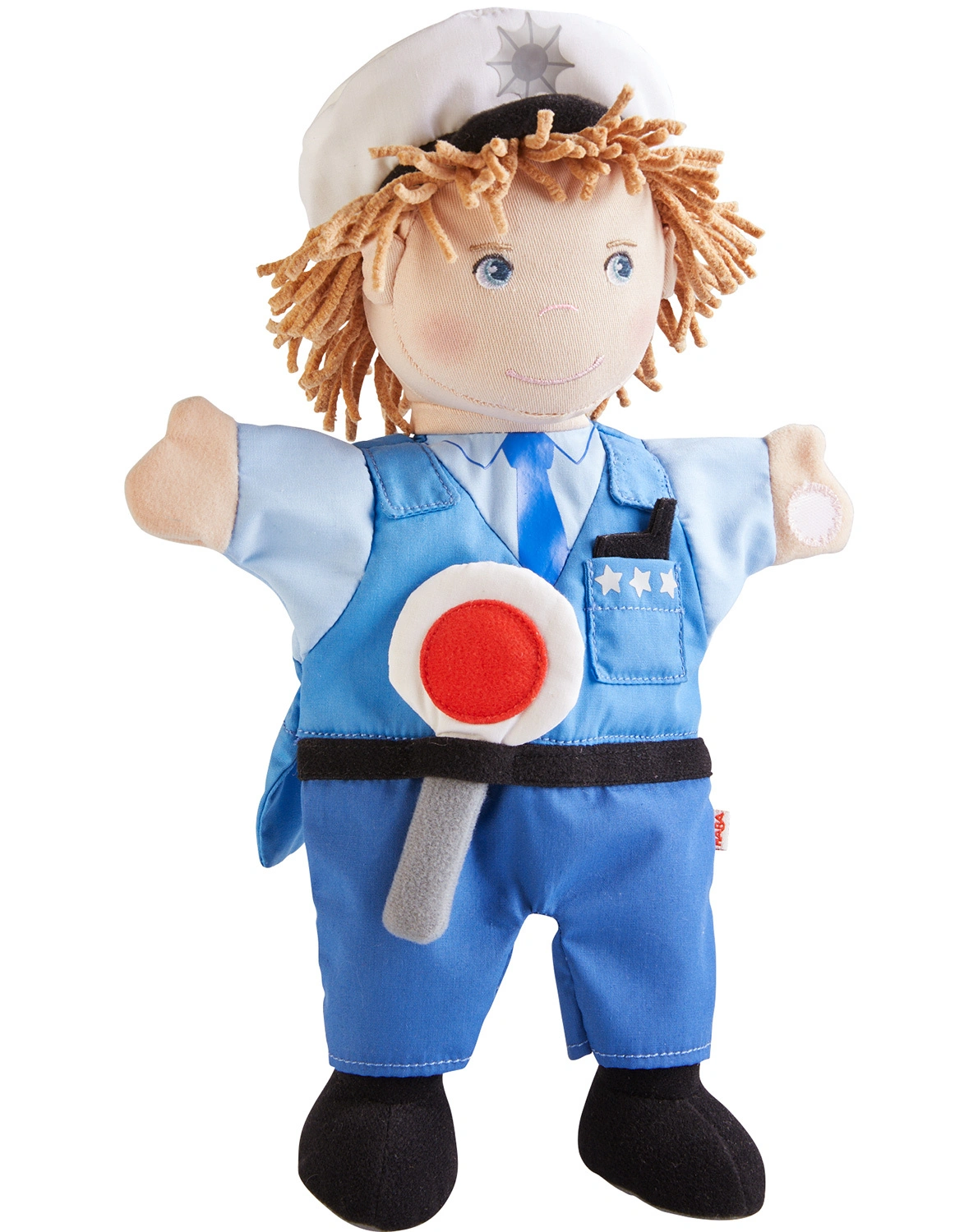 Handpuppe POLIZEI in blau