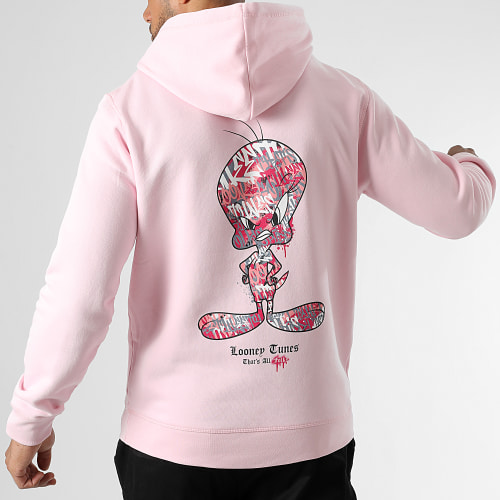 Sweat Capuche Tweety Graff Pink Rose