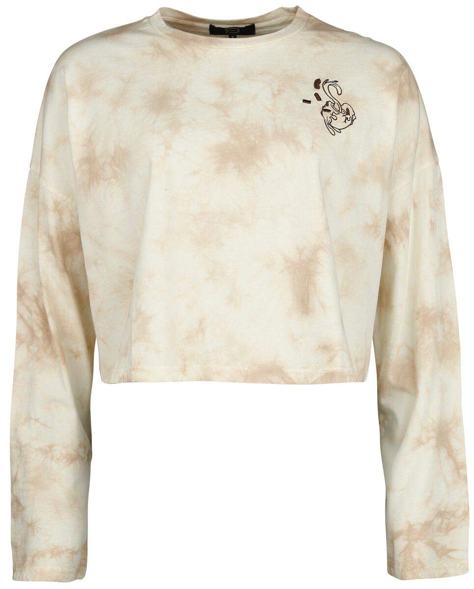 Haut manches longues court tie-dye | RED by EMP T-shirt manches longues