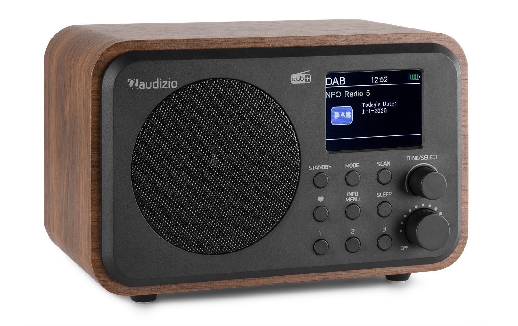 DAB+ Radio Milan BraunDAB+ Radio mit Bluetooth