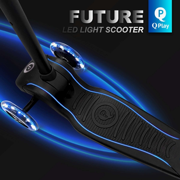 QPlay Driewieler Step met ledwielen