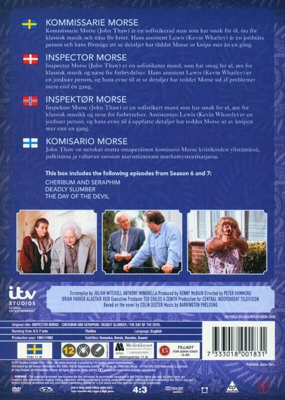 Inspector Morse - Boks 9 - DVD