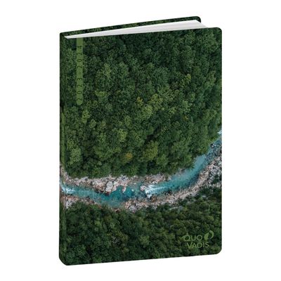 Agenda Respire recyclé - 1 jour par page - 12 x 17 cm - forêt - Quo Vadis