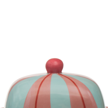 Keramieken botervloot 16,5x13x10cm