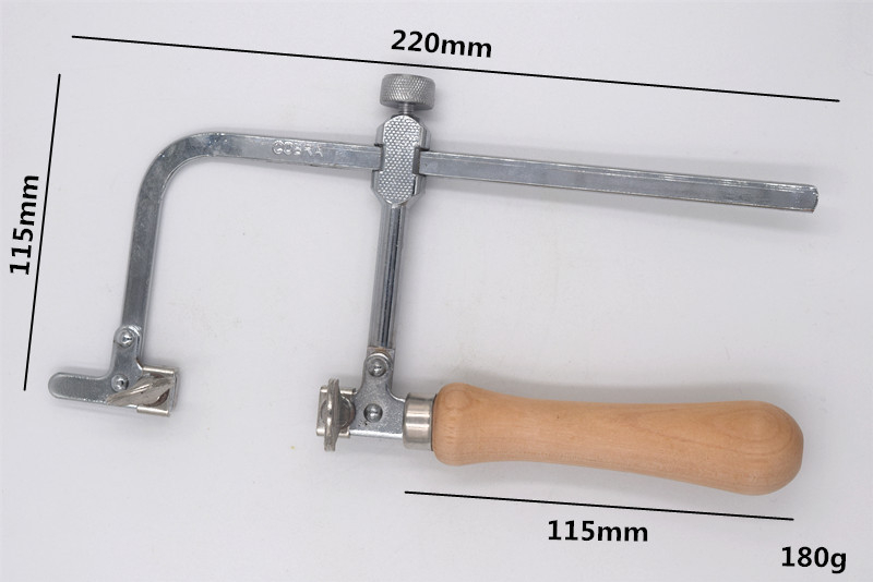 (13-tlg. Set) Hand Laubsäge Heimwerker Bügelsäge für DIY Projekte   Sägeblätter