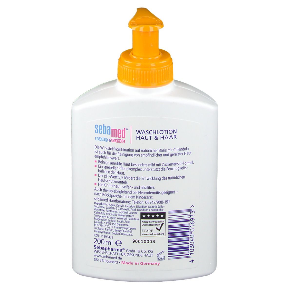 sebamed® Baby und Kind Waschlotion Haut & Haar