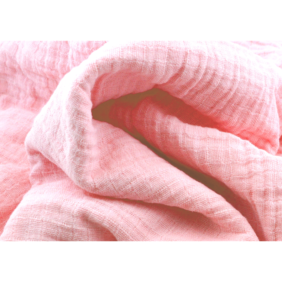 M.M.C. Mullwindel 10 PACK Unifarben 80x70 cm Mulltücher 10 Rosa