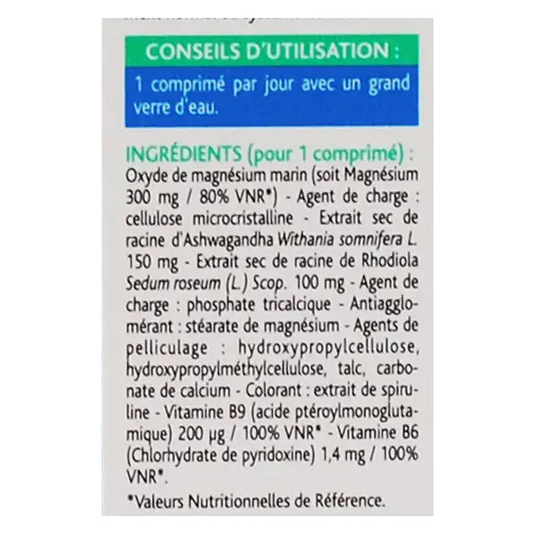 Nutreov Physcience Magné Control Stress Relax 30 comprimidos