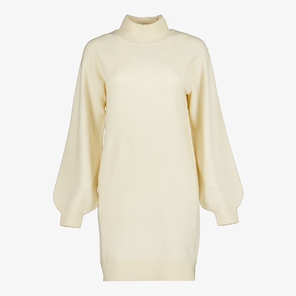 TwoDay gebreide dames jurk beige