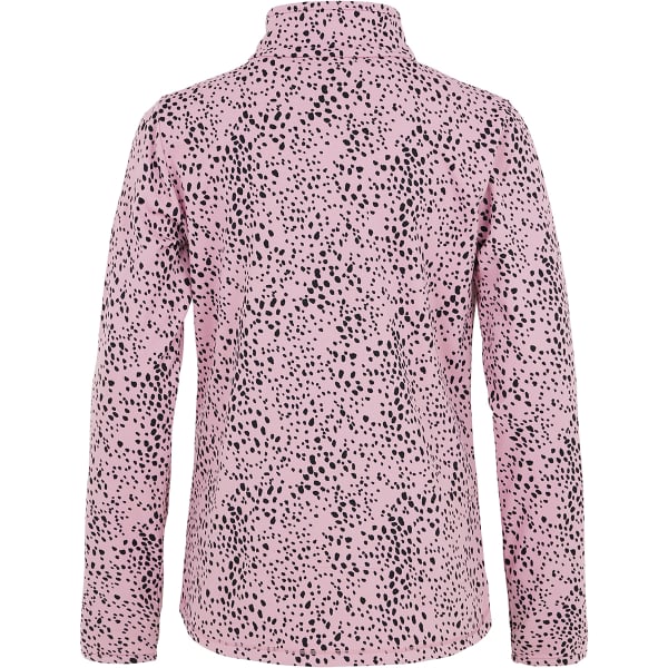 Sweat polaire PROTEST PRTVESH JR 1/4 ZIP TOP CAMEO PINK