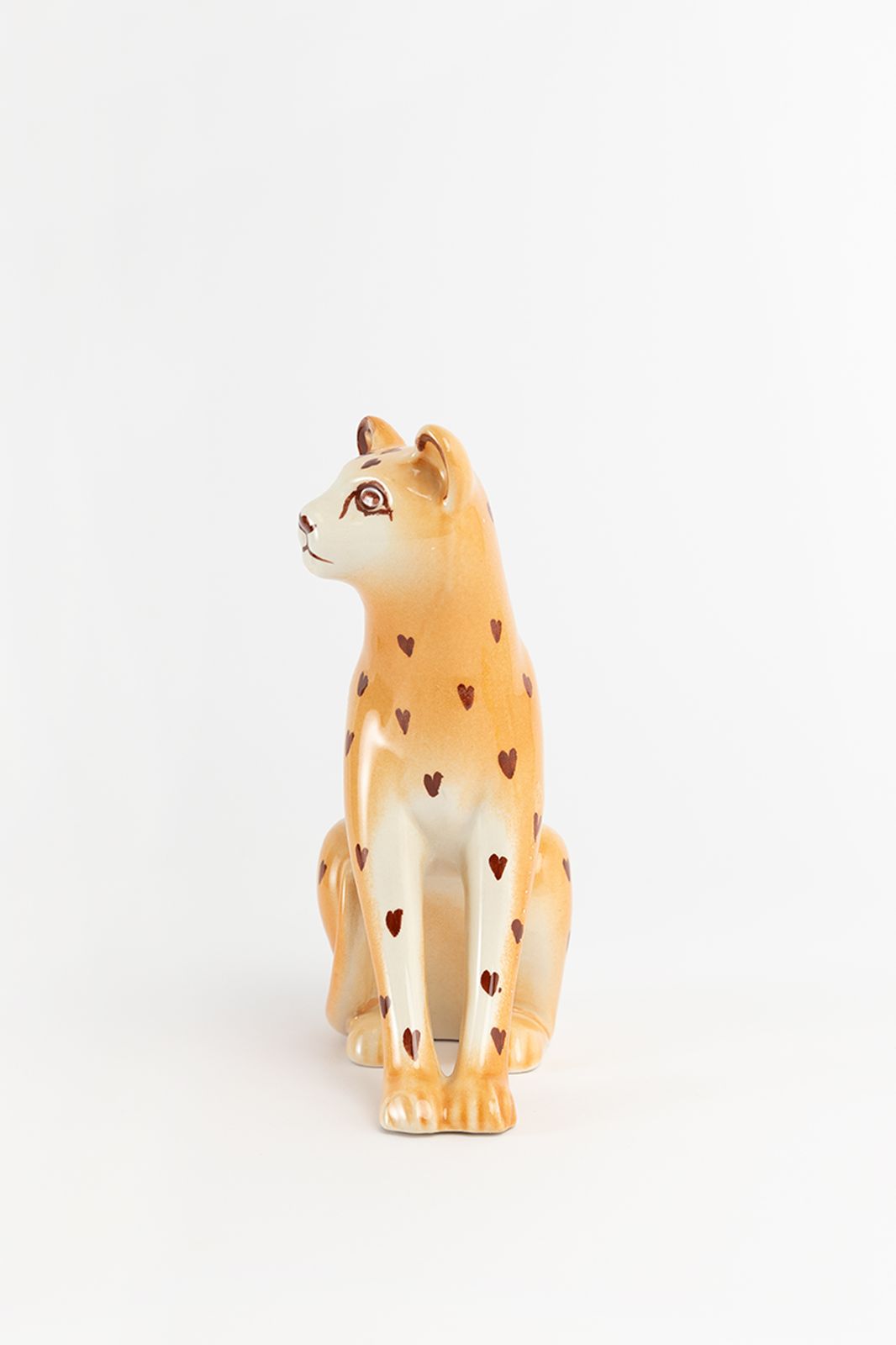 Leopard kandelaar