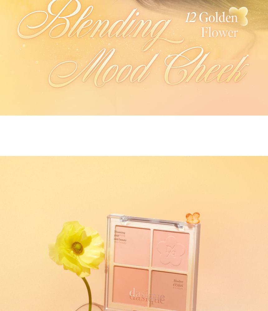 dasique - Blending Mood Cheek Golden Flower Collection