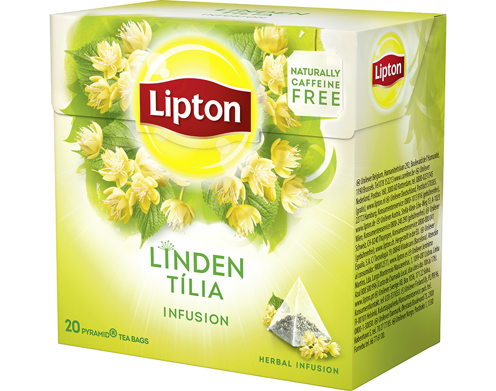 INFUSÃO LIPTON PYRAMID TILIA 20 SAQUETAS