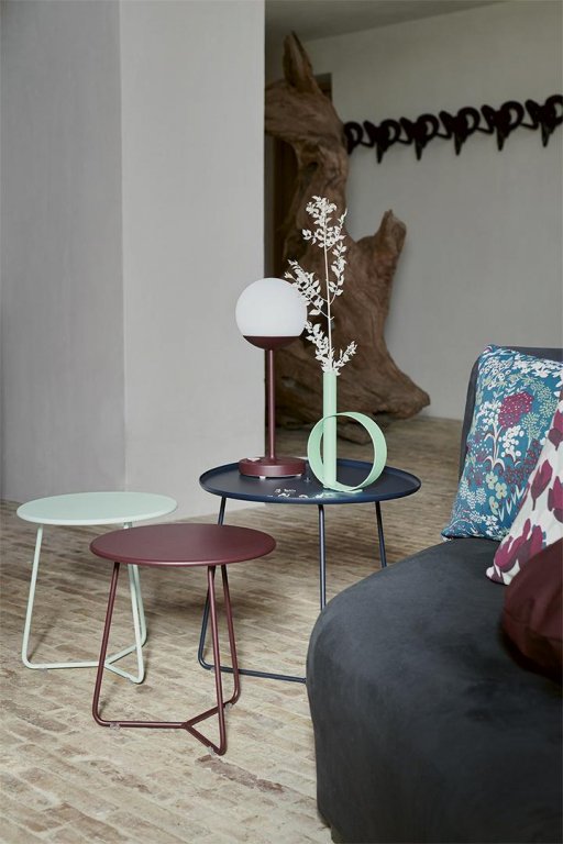 Fermob MOOON! tafellamp H41 LED oplaadbaar Antraciet