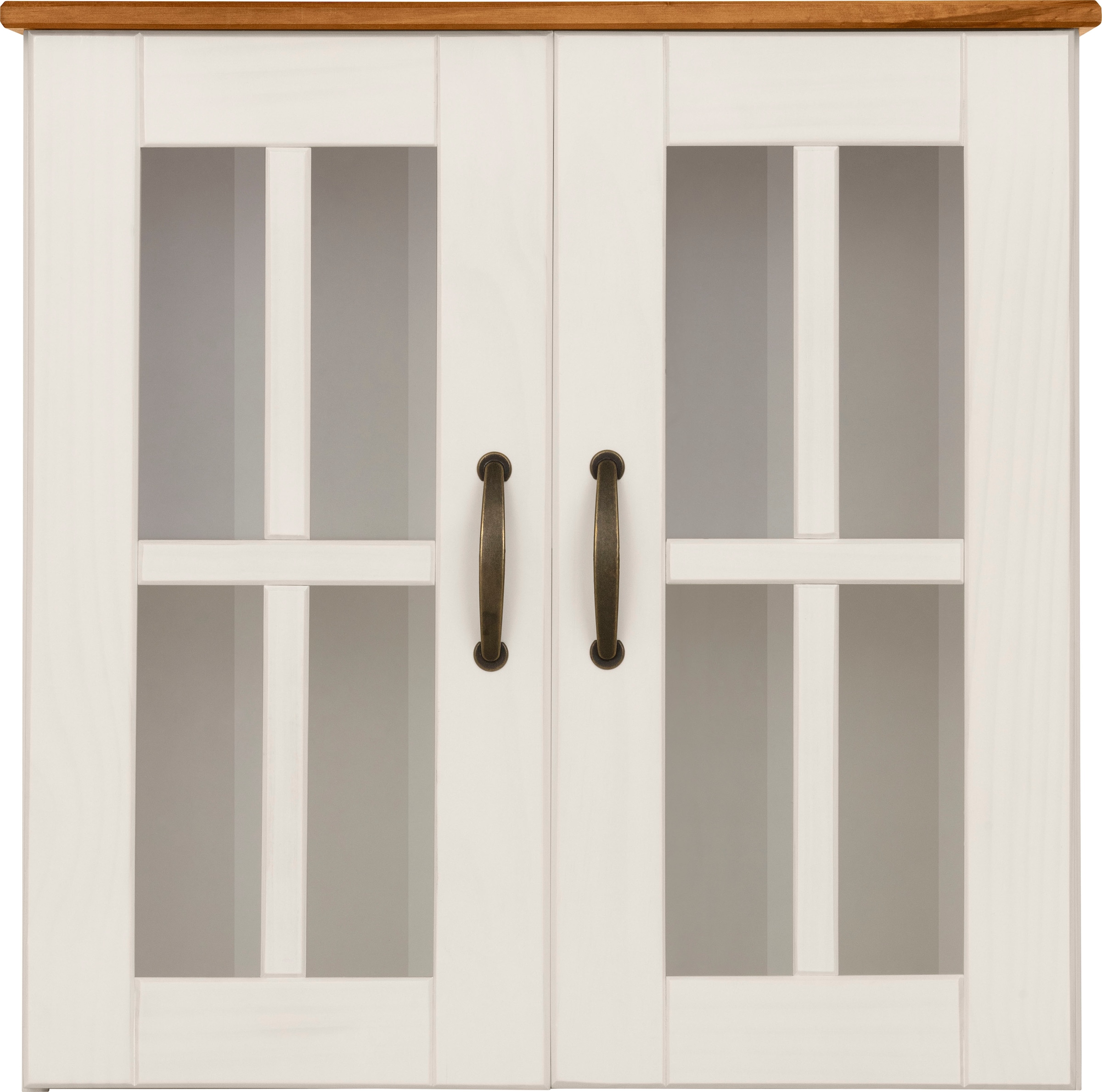 Home affaire Hängeschrank »Rodby« FSC®-zertifiziertes Massivholz, Griffe Metall, Breite 60cm, Höhe 60cm